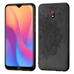 Захисний чохол Textile Decor для Xiaomi Redmi 8A Чорний