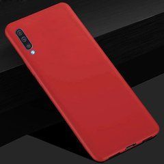 Защитный чехол TPU Matte для Samsung A505F Galaxy A50 / A507F Galaxy A50s / A307F Galaxy A30s Красный