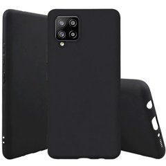 Захисний чохол TPU Matte для Samsung Galaxy A42 5G Чорний