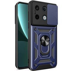 Захисний чохол Kvadrat Ring Lock для Xiaomi Redmi Note 13 4G Темно-синій