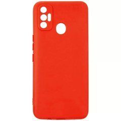 Защитный чехол Liquid Case Full Camera для Tecno Spark 7 Красный