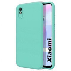 Захисний чохол Liquid Case Full Camera для Xiaomi Redmi 9A Бірюзовий