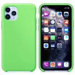 Защитный чехол Original Liquid Case для iPhone 11 Pro Салатовый