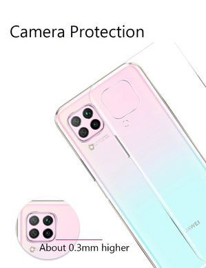 TPU чехол Strong Clear 0,5mm для Huawei P40 Lite Прозрачный