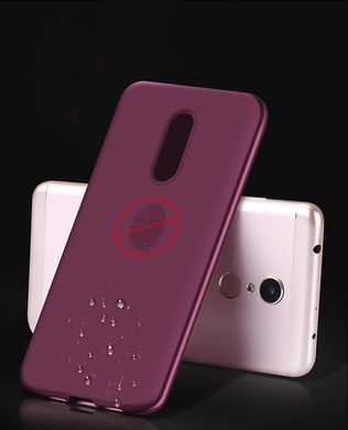 Захисний чохол X-level Guardian для Xiaomi Redmi 5 Plus Бордовий