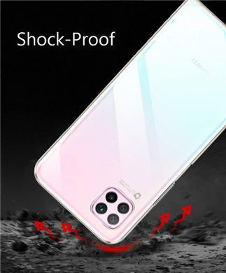 TPU чехол Strong Clear 0,5mm для Huawei P40 Lite Прозрачный
