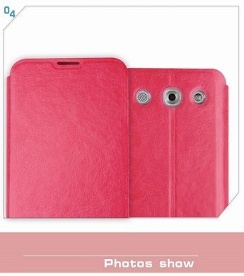 Чехол-книжка MOFI для LG E988 Optimus G Pro Розовый