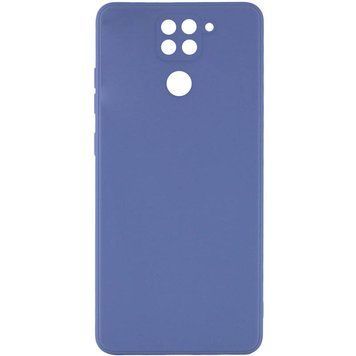 Защитный TPU чехол Softon Full Camera для Xiaomi Redmi Note 9 / Redmi 10X Синий