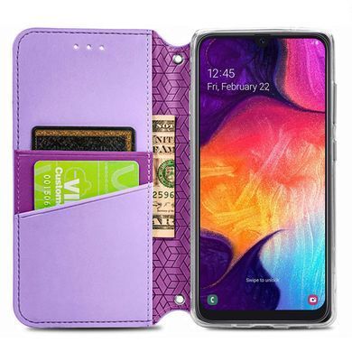 Чохол-книжка Flower Book для Samsung A505F Galaxy A50 / A507F Galaxy A50s / A307F Galaxy A30s Фіолетовий