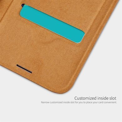 Чехол-книжка Nillkin Qin для Samsung G975F Galaxy S10 Plus Коричневый