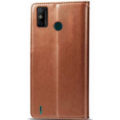 Чехол-книжка Polera Book для Tecno Spark 6 Go Коричневый