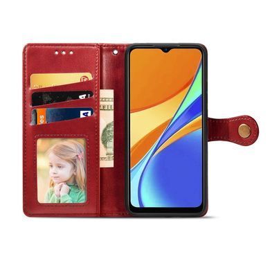 Чохол-книжка Polera Book для Xiaomi Redmi 9C / Redmi 10A Червоний