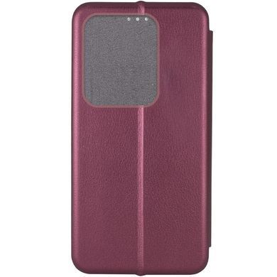 Чохол-книжка Protective для Xiaomi Redmi Note 13 Pro 4G / Poco M6 Pro 4G Бордовий