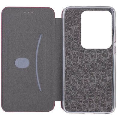 Чохол-книжка Protective для Xiaomi Redmi Note 13 Pro 4G / Poco M6 Pro 4G Бордовий