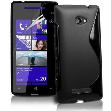Чохол TPU S-line для HTC 8S Чорний