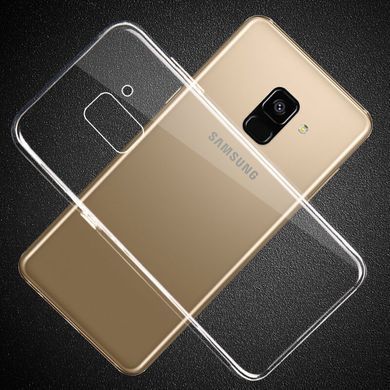 TPU чехол Strong Clear 0,5mm для Samsung J600 Galaxy J6 2018 Прозрачный