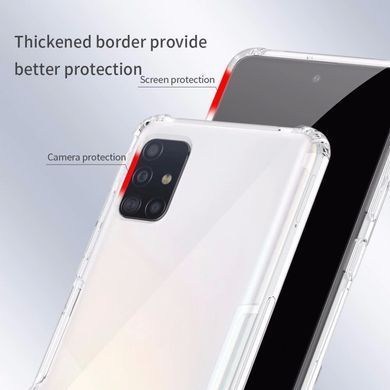 TPU чехол Nillkin Nature для Samsung A515F Galaxy A51 2020 Прозрачный