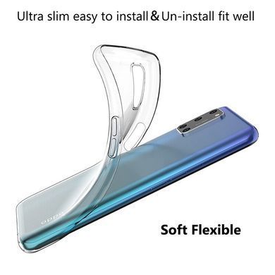TPU чохол Strong Clear 0,5mm для Oppo A52 / A72 / A92 Прозорий