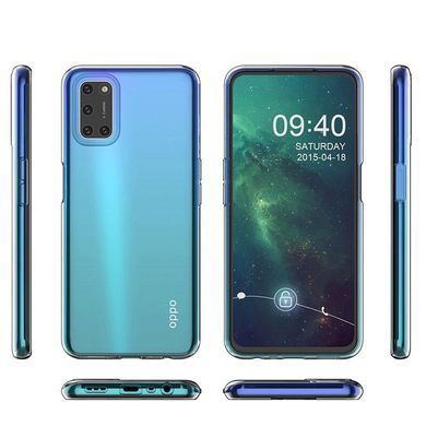 TPU чохол Strong Clear 0,5mm для Oppo A52 / A72 / A92 Прозорий