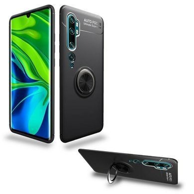 Захисний чохол Color Ring для Xiaomi Mi Note 10 / Mi Note 10 Pro / Mi CC9 Pro Чорний
