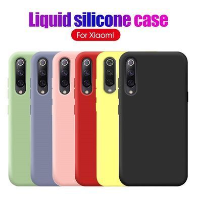 Захисний чохол Liquid Case Full Cover для Xiaomi Mi A3 / Mi CC9e Рожевий