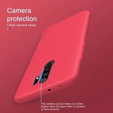Защитный чехол Nillkin Frosted Shield для Xiaomi Redmi 9 Красный