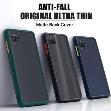 Захисний чохол Сolor Buttons для Samsung A125F Galaxy A12 / A127F Galaxy A12 Nacho / Galaxy A12s / Galaxy M12 Чорний