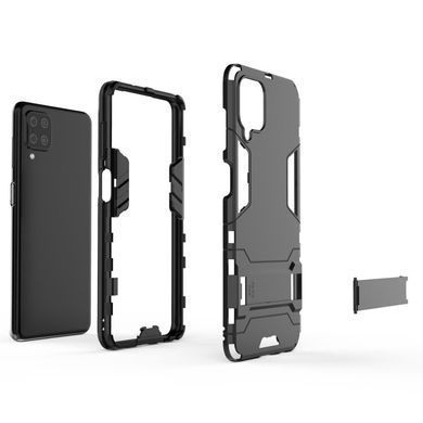 Защитный чехол Strong Guard для Samsung A125F Galaxy A12 / A127F Galaxy A12 Nacho / Galaxy A12s / Galaxy M12 Черный