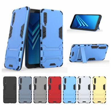 Защитный чехол Strong Guard для Samsung A750 Galaxy A7 2018 Красный