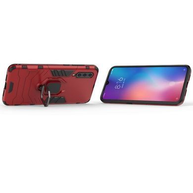 Защитный чехол Strong Guard Ring для Xiaomi Mi9 SE Красный