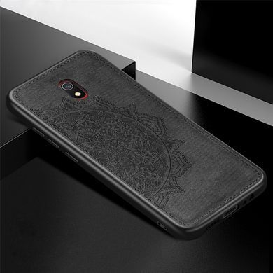 Защитный чехол Textile Decor для Xiaomi Redmi 8A Черный