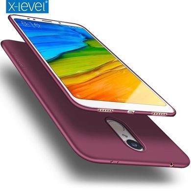 Захисний чохол X-level Guardian для Xiaomi Redmi 5 Plus Бордовий