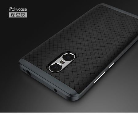 Ударопрочный чехол iPaky TPU+PC для Xiaomi Redmi Pro Черный / Серый