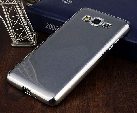 TPU чохол Electro-plating для Samsung G530H / G531H Galaxy Grand Prime / G532 Galaxy J2 Prime Сріблястий
