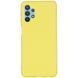Захисний чохол Liquid Case Full Cover для Samsung Galaxy A52 2021 / A52s 5G Жовтий