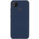 Захисний чохол Liquid Case Full Cover для Xiaomi Redmi 9C / Redmi 10A Dark Blue