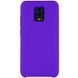 Захисний чохол Original Liquid Case для Xiaomi Redmi Note 9 Pro / Redmi Note 9S / Redmi Note 9 Pro Max Фіолетовий