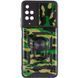 Захисний чохол Camo Ring Lock для Xiaomi Redmi Note 11 / Note 11S Зелений