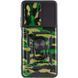 Захисний чохол Camo Ring Lock для Xiaomi Redmi Note 11 / Note 11S Зелений