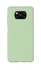 Защитный чехол Liquid Case Full Cover для Xiaomi Poco X3 / X3 NFC / X3 Pro Зеленый