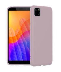 Защитный чехол Liquid Case Full Cover для Huawei Y5p Розовый
