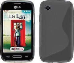 Чехол TPU S-line для LG D160 / D170 L40 Серый