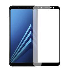 Защитное стекло 3D Plus для Samsung A530 Galaxy A8 2018 Черный