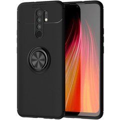 Защитный чехол Color Ring для Xiaomi Redmi 9 Черный