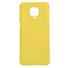 Захисний чохол Liquid Case Full Cover для Xiaomi Redmi Note 9 Pro / Redmi Note 9S / Redmi Note 9 Pro Max Жовтий