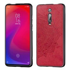 Защитный чехол Textile Decor для Xiaomi Redmi K20 / K20 Pro / Mi 9T / Mi 9T Pro Красный