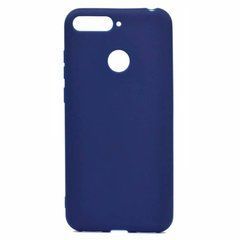 Защитный чехол TPU Matte для Huawei Y7 2018 Синий
