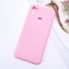Защитный чехол TPU Matte для Samsung A115F Galaxy A11 / Galaxy M11 Розовый