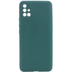 Защитный TPU чехол Softon Full Camera для Samsung A715F Galaxy A71 2020 Зеленый