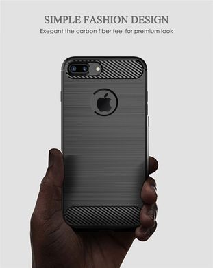 Защитный чехол Slim TPU для iPhone 7 Plus / iPhone 8 Plus Черный